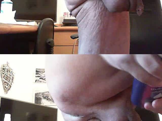 Culoness bottle in butt