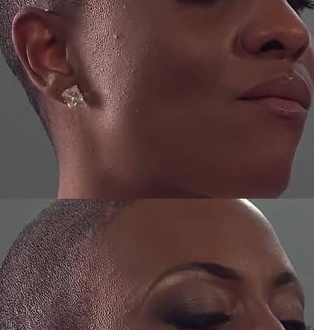 Amazing short haired black girl