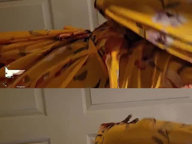 Laffy Taffy pt2 Tiny Black Disrobe Tease Blow Job Ending