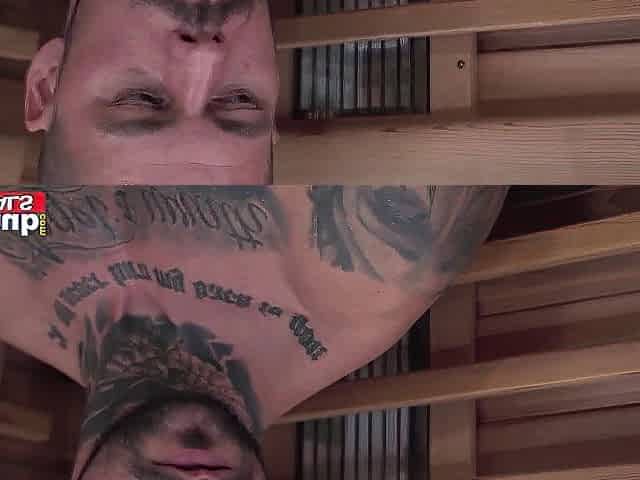 SEDUCTION IN A SAUNA - hot married woman gives herself to stranger - FAKEhub