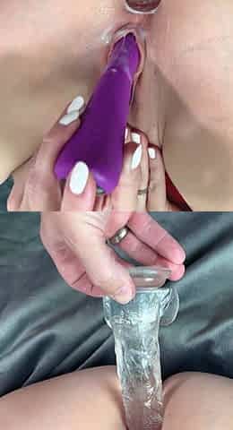 Close Up Pierced Twat Toying