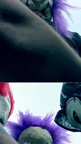Cum Slut MILF Tanya Lixx in Outdoor Amateur Gangbang with Older Guys