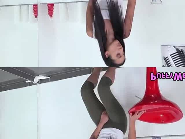 Petite Babe Enjoys Pissing In Pants