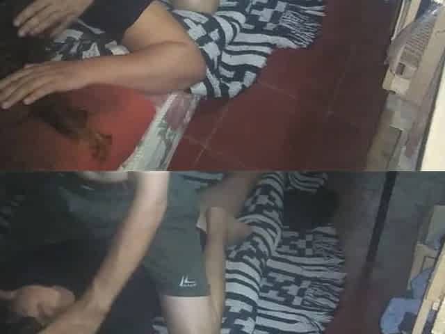 Massaging My Girlfriend with Her Black Dress