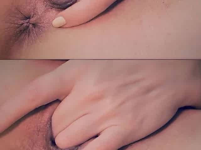 ASMR Close up snatch fingering for multiple squirt climax. mother I'd like to fuck 1st ASMR masturbation