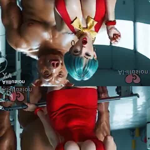 The Secret Between Bulma and Oolong 1 (AI-generated) (No live-action) (NSFW)