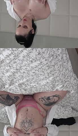 Stretching Her Tight Hole with My Thick Cock
