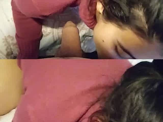Stepsis caught masturbating and bang her large booty