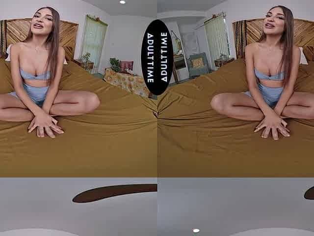 UP CLOSE VR - Sexually excited Gizelle Blanco Gives U An Astounding Footjob Previous to Riding Your Knob POV