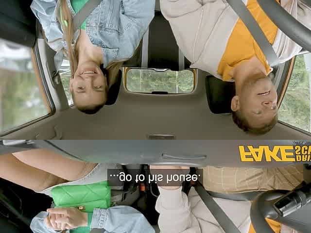 I accept her vagina payment for greater amount lessons in my car - Fake Driving School