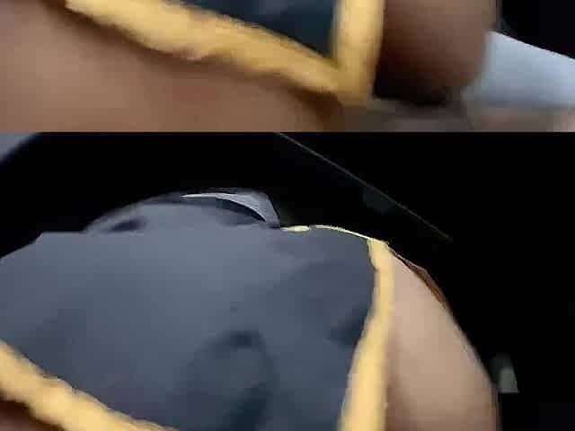 Car Sex After The Halloween Party