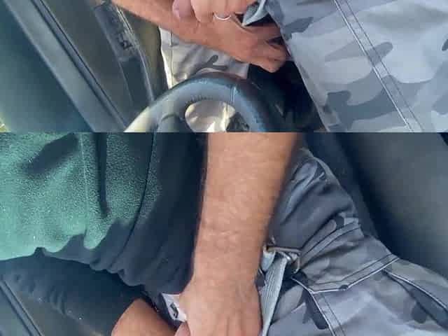 UNFAITHFUL ORAL PLEASURE IN THE CAR - HOW WELL MY CO-WORKER SUCKS JOCK