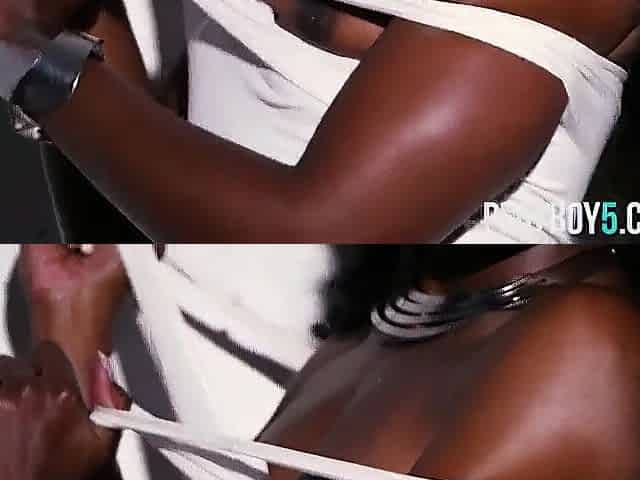 Black curly cunt mother I'd like to fuck Ana Foxxx exposing small body for Playboy