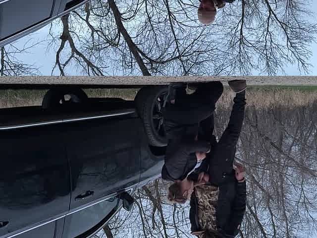 Outdoor Blowjob and Wild Sex for New Years