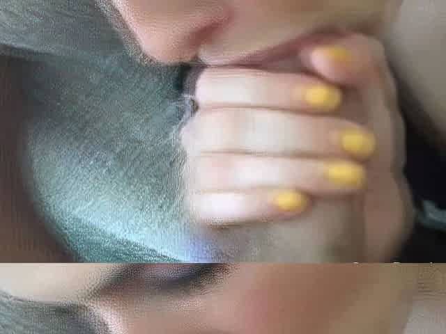 Brunette Gives An Eager Blowjob