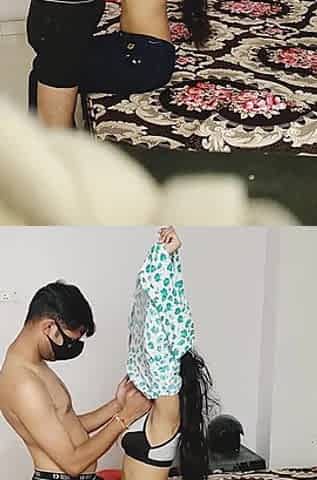 Indian College Girl Meet His BF in Hotel and Full Romance