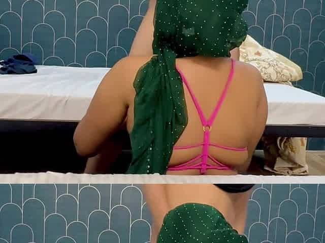 Curvy Indian Slut Desperately Sucking Big Cock Before Getting Her Thick Brown Pussy Banged