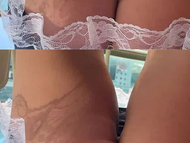 A Hot Maid Got Aroused in a Hotel Room While Cleaning. She Was Wearing No Panties.