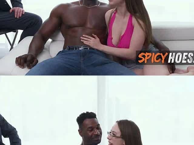 Breasty Wife Cuckolds Her Spouse With Their Ebony Neighbour - Jackie Hoff