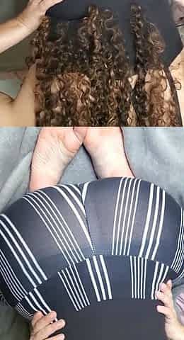 Foot fetish Close up feet and toes tease