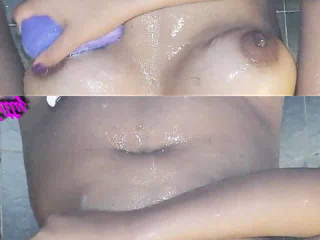 Espial on My Stepsister Masturbating in the Shower