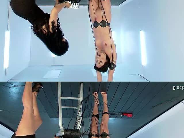 Isis Love and Wenona in Electrified Wrist Suspension!