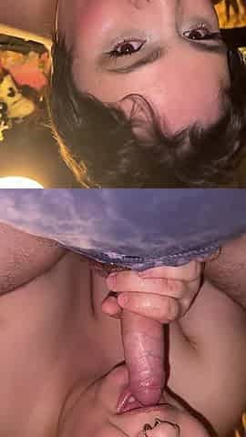 Big Lips Amateur POV Blowjob