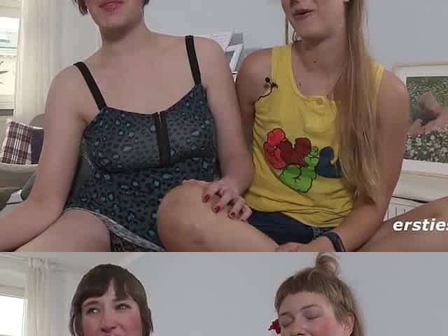 Ersties: Durch Fisting zum Orgasmus. Ida wird von Freundin so richtig ausgedehnt