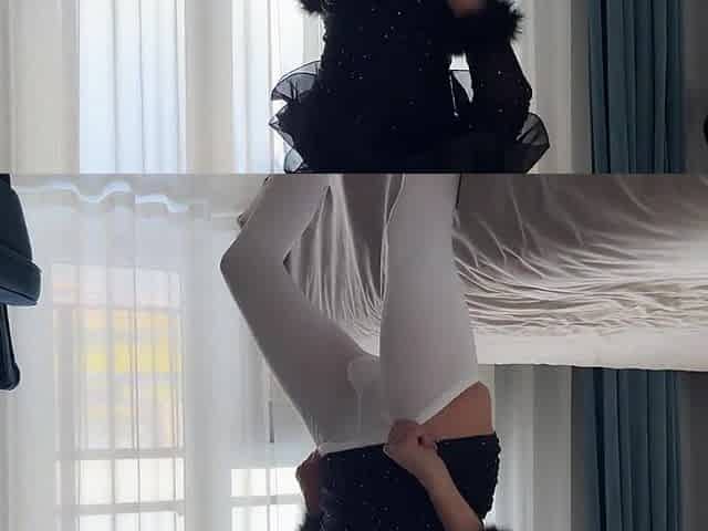 Anal Sex with Secretary in White Hose - Anal Creampie
