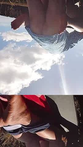 30 Year Age Gap Outdoor Fuck and Blowjob