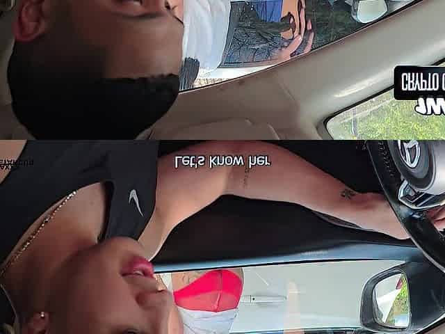 Sex in a Public Car Wash - Max Betancur and Athenea Rosse