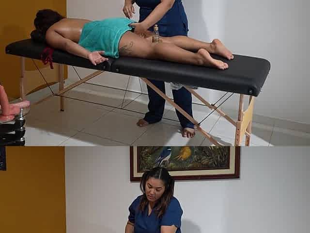 Horny Masseuse Sucks My Pussy