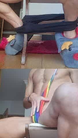 My knob gets so hard when I wear this recent costume of mine.