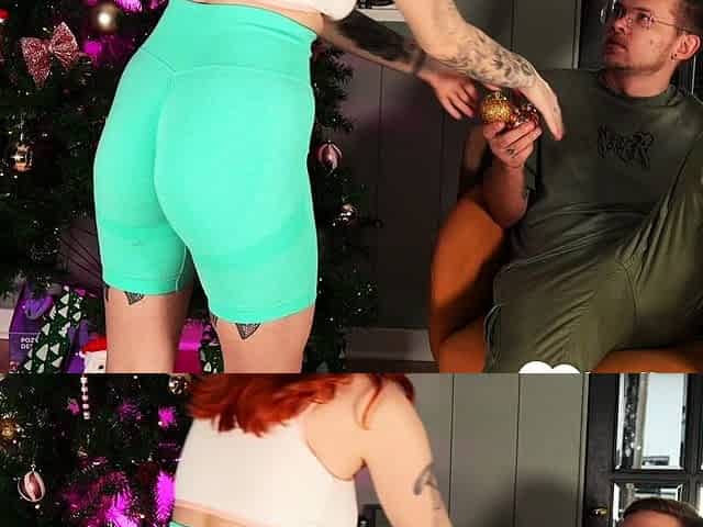 I love riding a cock by the tree
