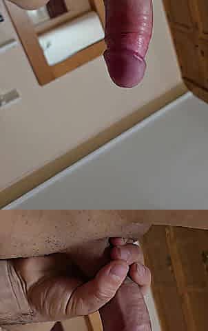 Slavic Hawt Stud Touching His Large White Penis????