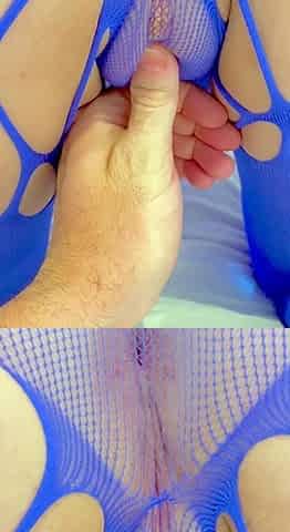 Cumshot wanting amateur MILF wanks cock in POV video