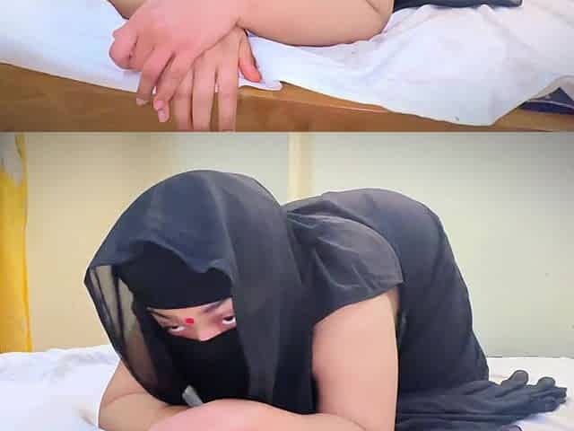 Hijabi Muslim Arab Hot Maid Want Big Ass Fuck & She Want a Guy Who Can Destroy Her Hairy Pussy