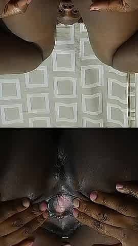 Sexychoco priceless ebony shaggy twat longing for worthy penis at dawn