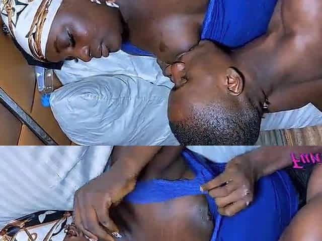 Ebony hottie had always wanted to bang her delivery chap