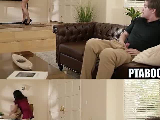 Stepmom Caught me Fap