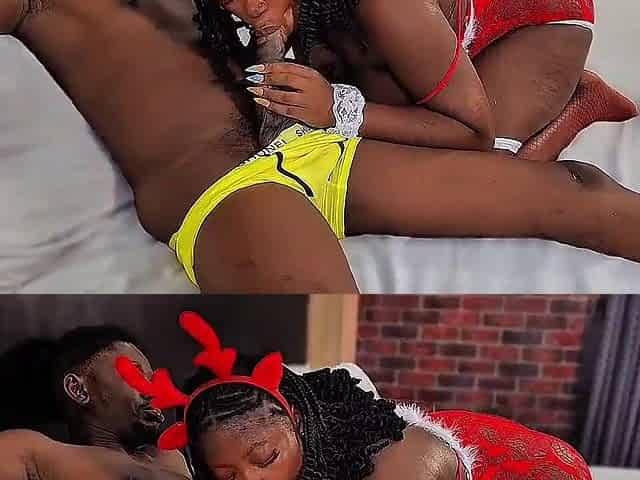 Opening the fresh year screwing a large breasts squirting model