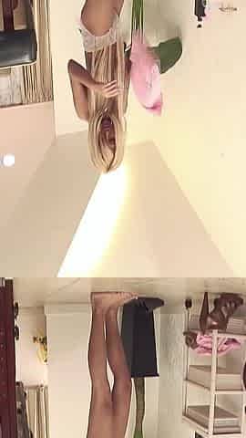Blonde Japanese Babe Gets a Hot Massage and Hairy Pussy Spoiled