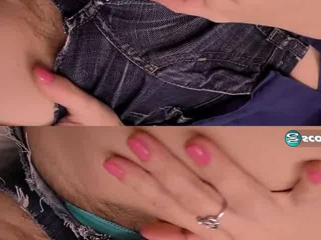 Leka Knits Then Fucks Her Hairy Pussy With A Toy