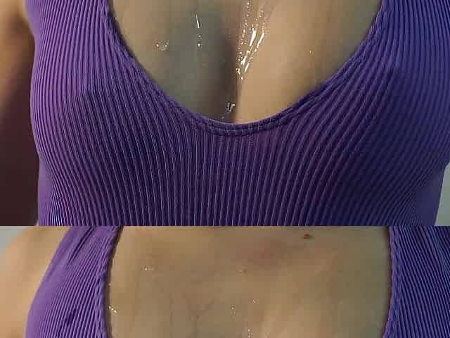 This chab got so sexually excited filming me playing with oil this guy just had to creampie me