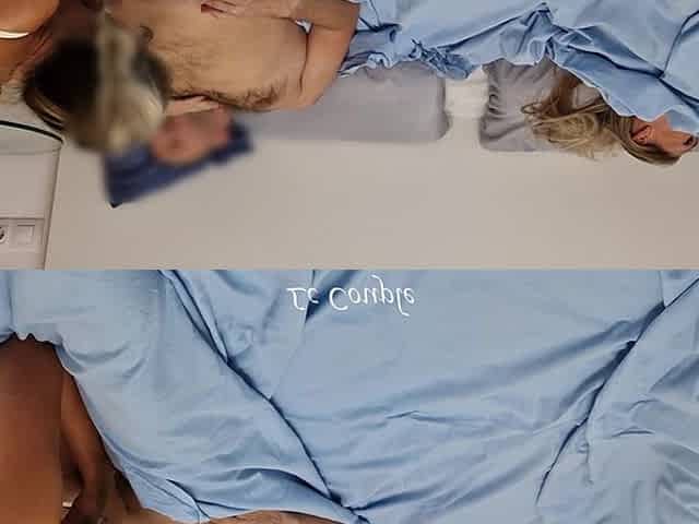 Naughty Girlfriend Sneaks Into Friends Bedroom and Start Secretly Have Fun with the Man
