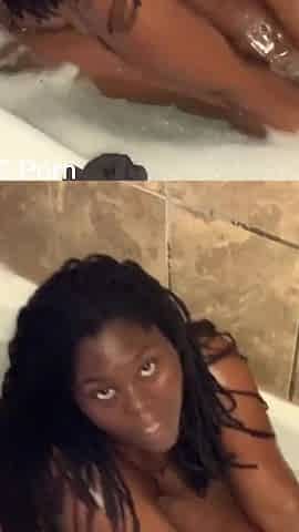 Hubby Walks in Masturbating in the Shower Suckinf His BBC