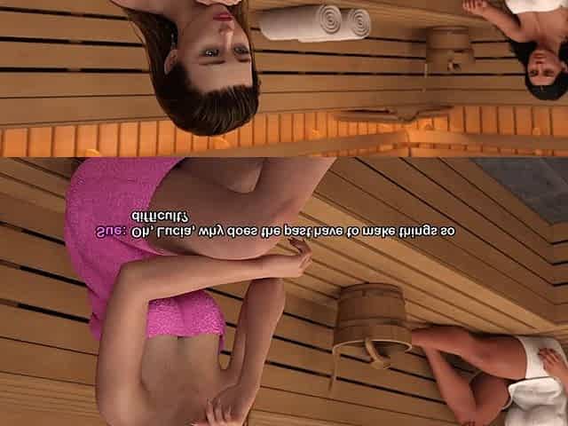 My Bimbo Dream #33 - Latina MILF Helping Stepmom Squirting in Sauna