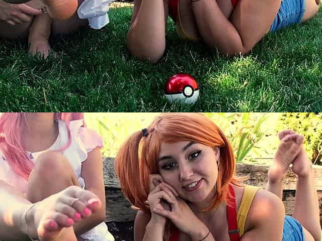 Crazy lesbian foot fetish