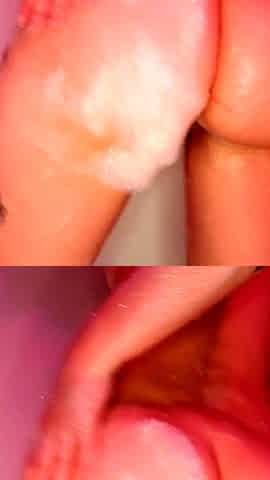 Amateur shower and masturbation