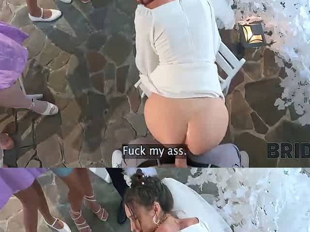 A Wedding Started Off Nicely, But Ended Up As A Sex Show Between Bride And A Toastmaster